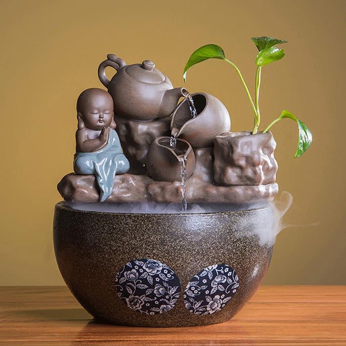 đài phun nước mini sân vườn