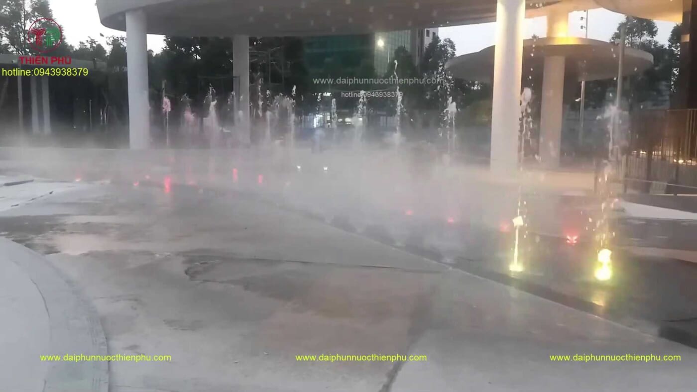 đài phun nước đồng tháp
