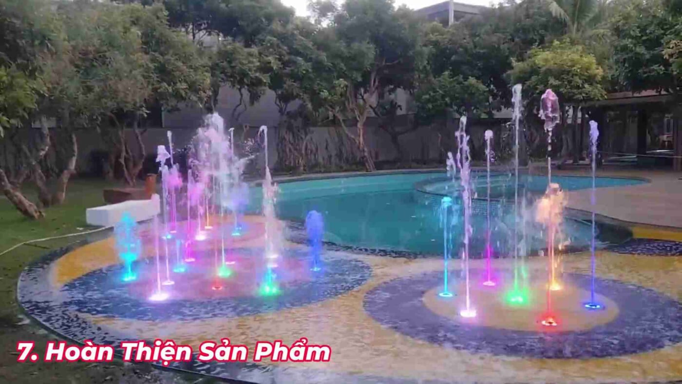 dịch vụ thiết kế sàn phun nước tại vũng tàu